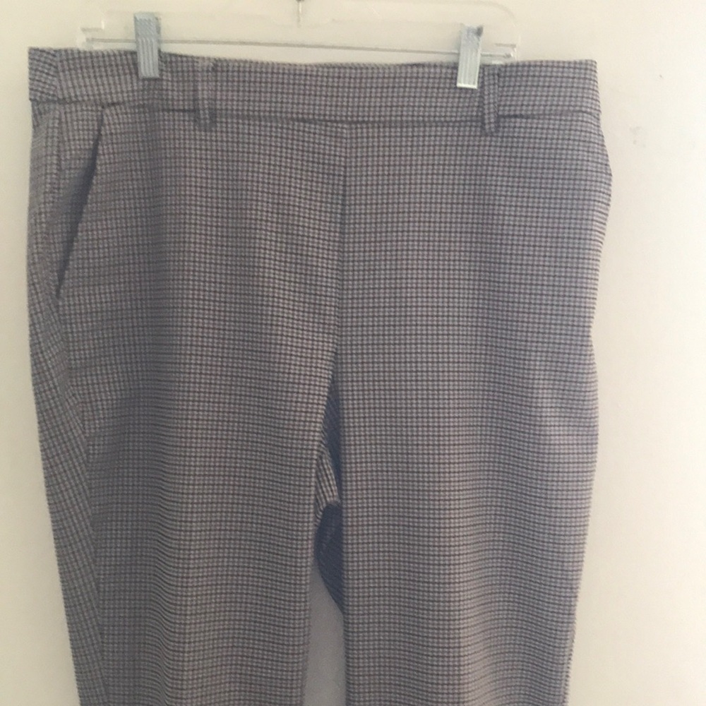Women Brown checkered pants